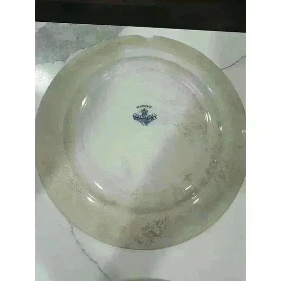 Nantucket By j&G Meakin Dinner Plates (set 6) 2 Have Chips 1 Has Been Glued Back - Picture 12 of 16